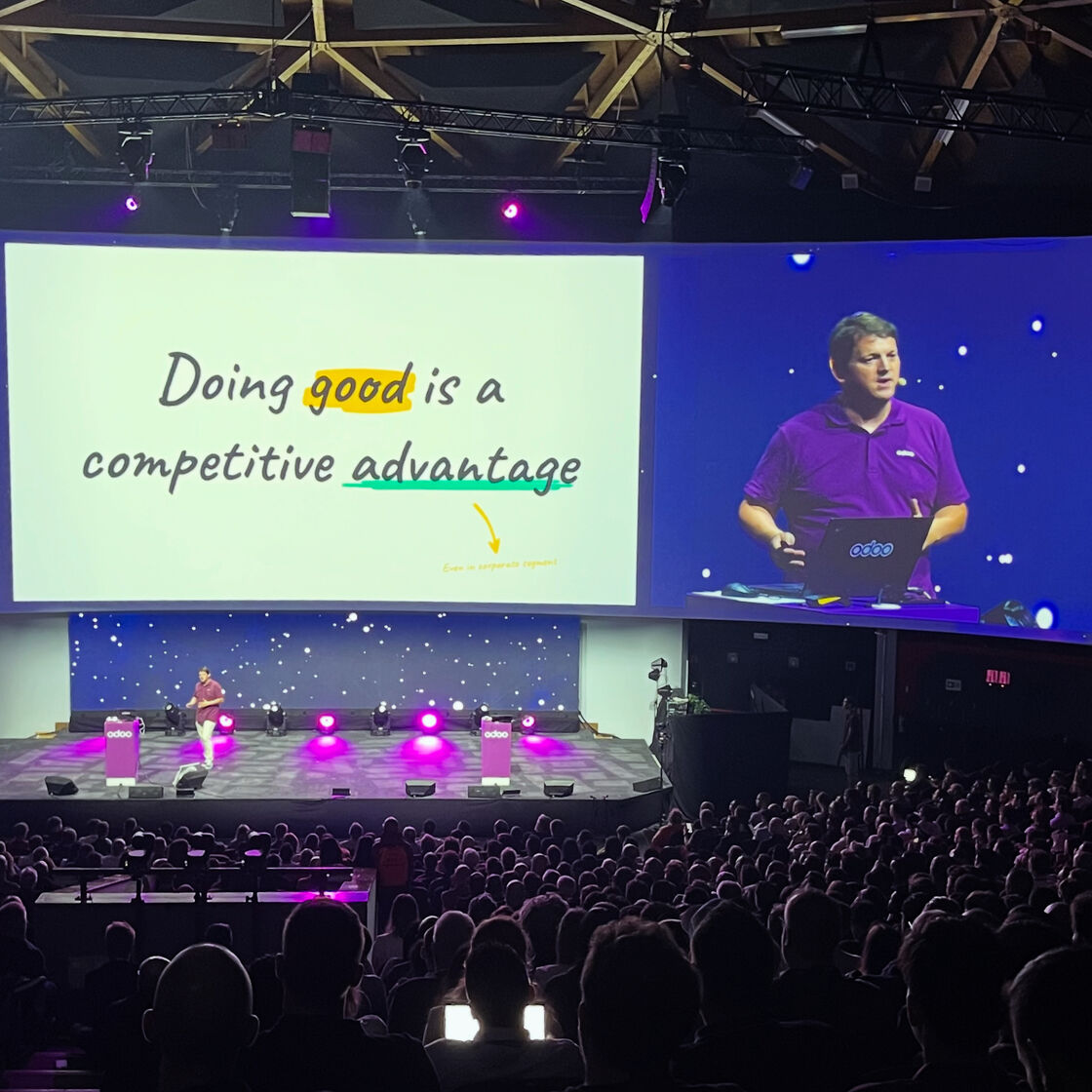 Odoo Experience keynote