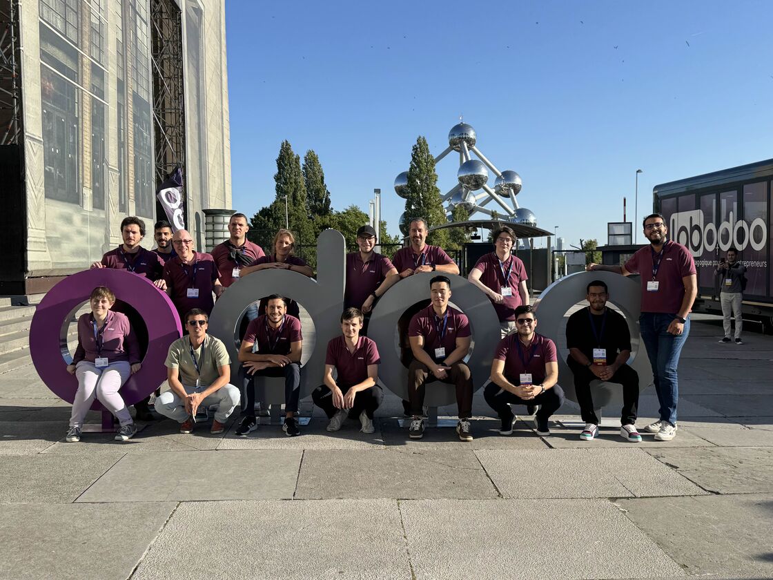 Odoo team at Odoo Experience